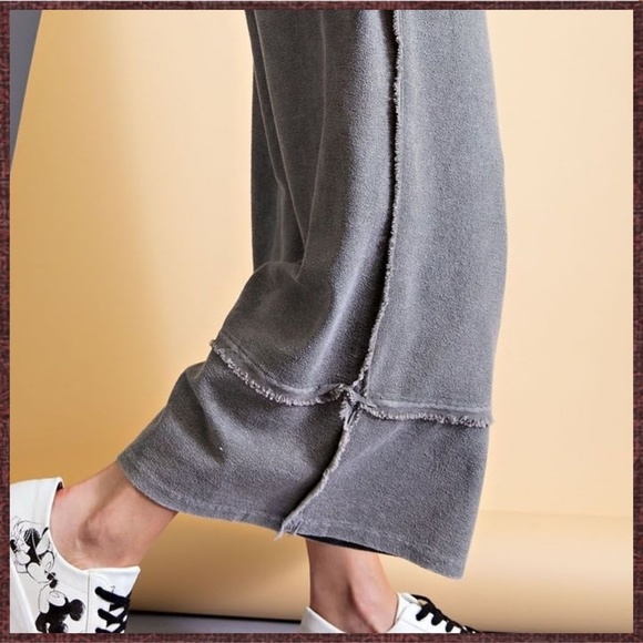 easel Pants & Jumpsuits Easel Criss Cross Ultra Wide Leg Palazzo